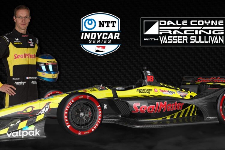 Dale Coyne Vasser Sullivan Announce SealMaster Extension