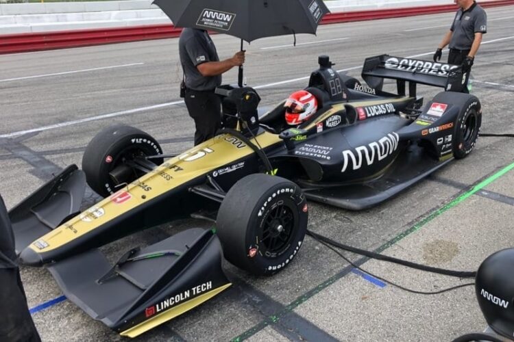 Nasr On First Indycar Test: “I’m Very Thankful For The Opportunity”