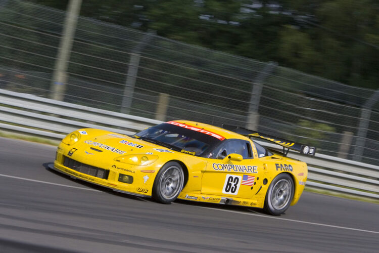 Corvette Racing leads GT1 in Le Mans Test