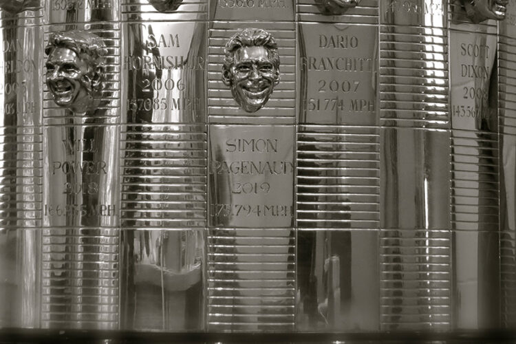 Pagenaud’s likeness on Borg Warner unveiled in France