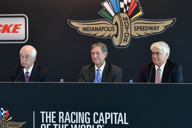 George, Miles and Penske discuss sale of IndyCar