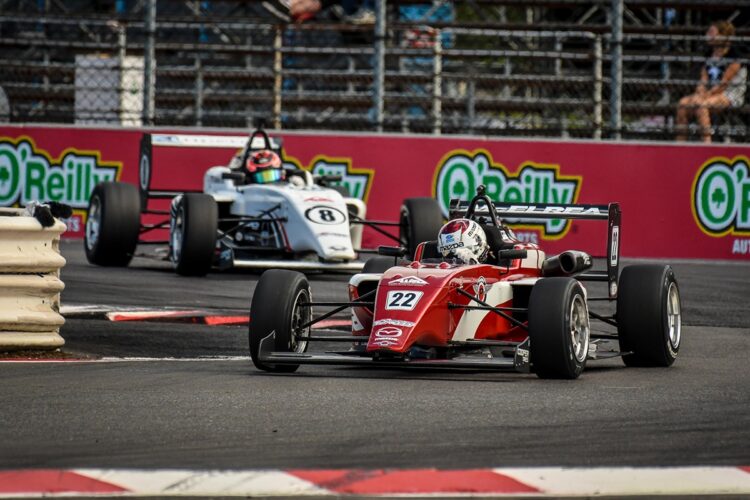 Game On in USF2000 as McElrea Scores Dominant Portland Win