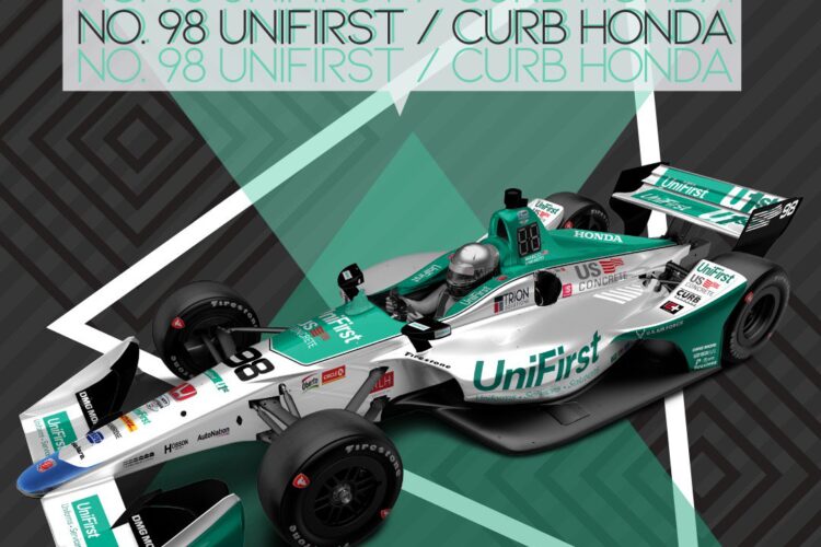 Andretti to carry UniFirst livery for Toronto, Mid-Ohio