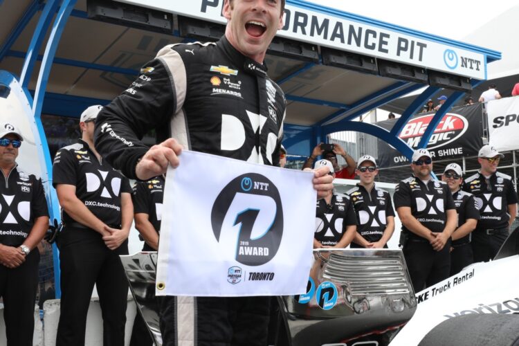 Pagenaud takes pole for Honda Indy Toronto