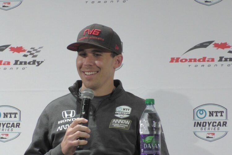 Wickens will give the command today for IndyCar drivers to start their engines