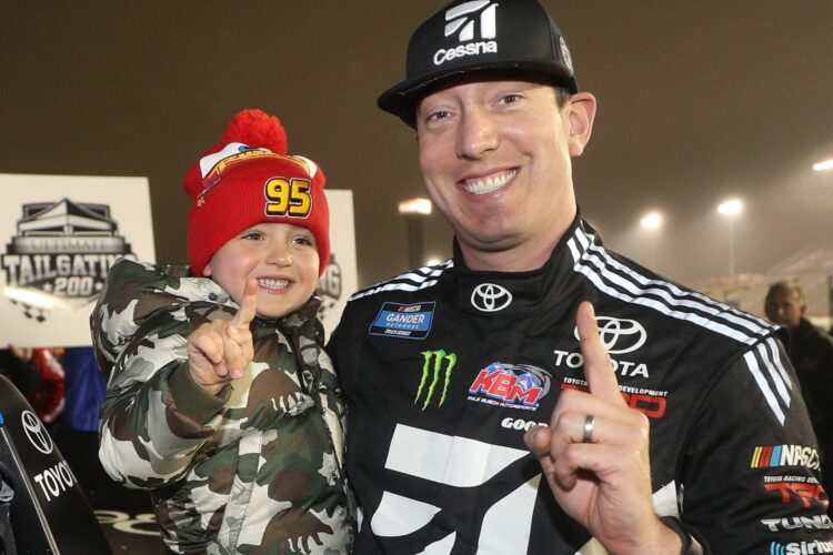 Kyle Busch Scores Historic Truck Win At Atlanta