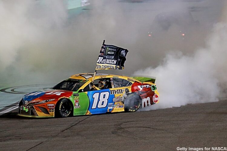 Kyle Busch saved his best race for last