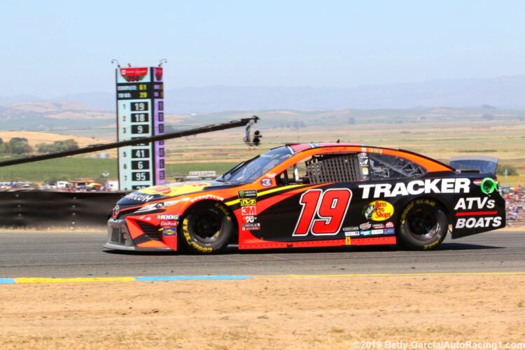 Truex Jr. fends off Kyle Busch for repeat Sonoma win