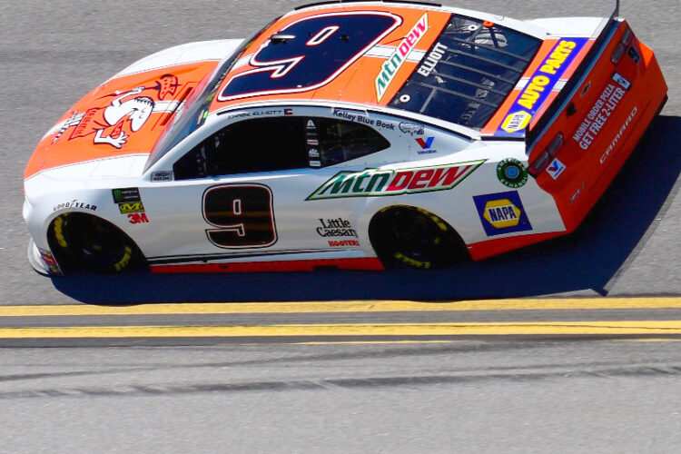 Chase Elliott Scores Talladega Win In Wild Finish
