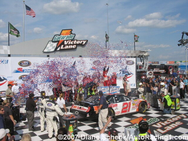 Harvick Wins NASCAR Busch Durarock 300