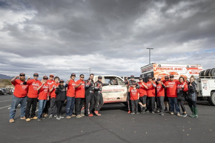 Ridgeline Baja Race Truck Wins Parker 425