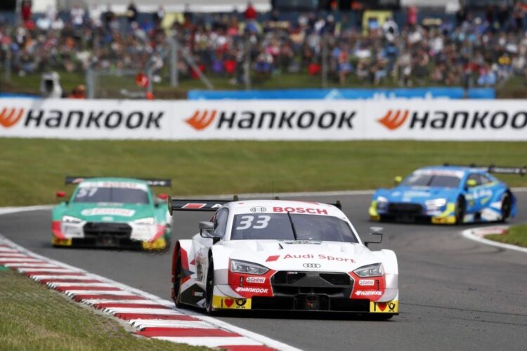 Rast leads Audi 1-2-3-4 at Brands Hatch