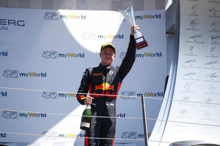 Vips claims first F3 race win in Spielberg