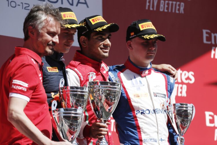 PREMA reign in Spain as Daruvala dominates Race 2