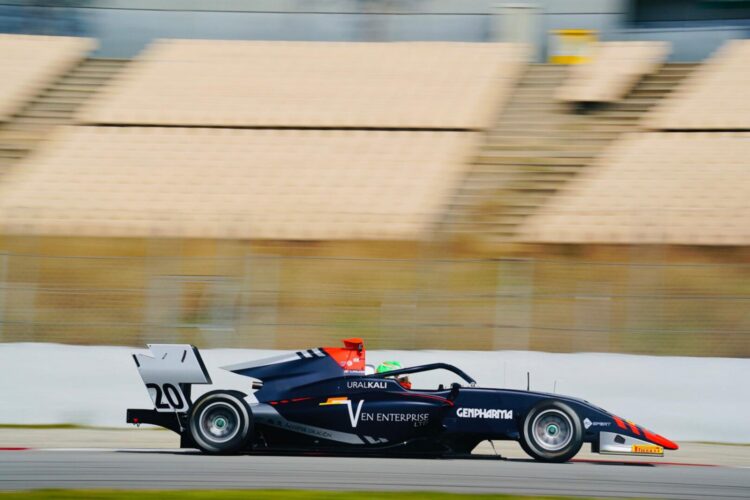 Leonardo Pulcini fastest in dry/wet/dry Day 1 test