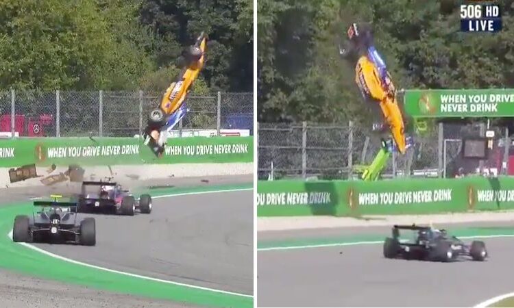 Video: Alex Peroni suffers broken back in 250 kph crash