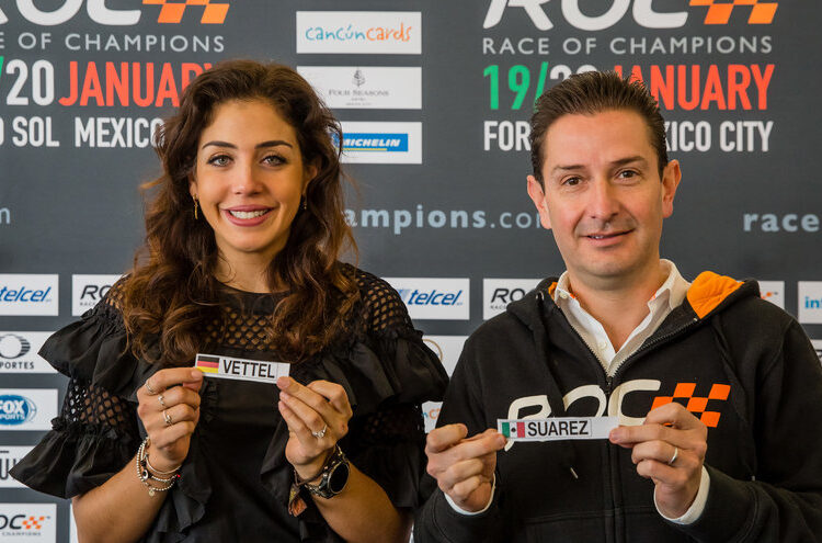 Race of Champions Draw for Positions