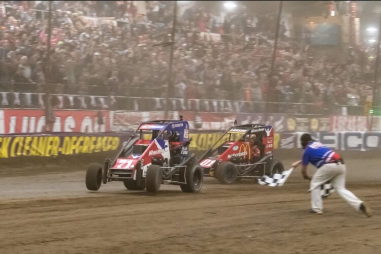 USAC, NASCAR and IndyCar Stars have a go at Chili Bowl