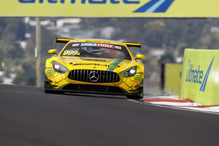 Mercedes quickest in today’s practice for Bathurst 12 Hour