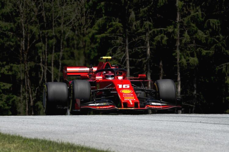 Leclerc tops 2nd Austria GP practice as Bottas and Verstappen crash