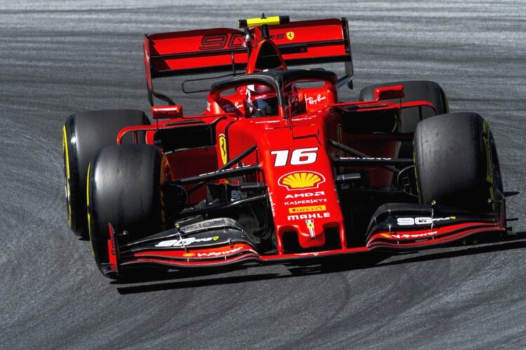 Leclerc beats Hamilton for pole as Vettel’s Ferrari breaks