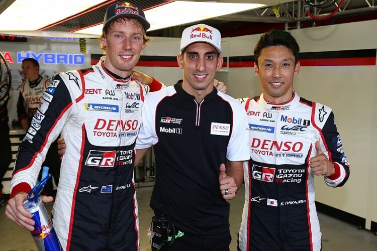 Toyota sweeps front row at Fuji