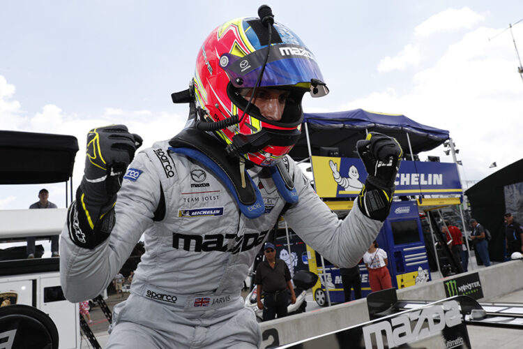 Jarvis Scores Third Pole of Season
