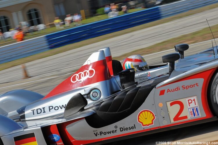 Audi beats Peugeot to win 12 Hours of Sebring