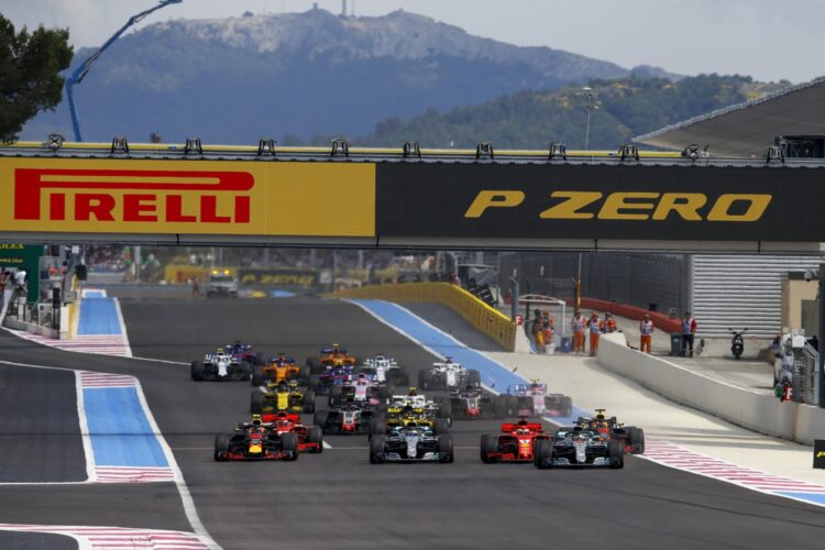 F1 tires selected for French GP