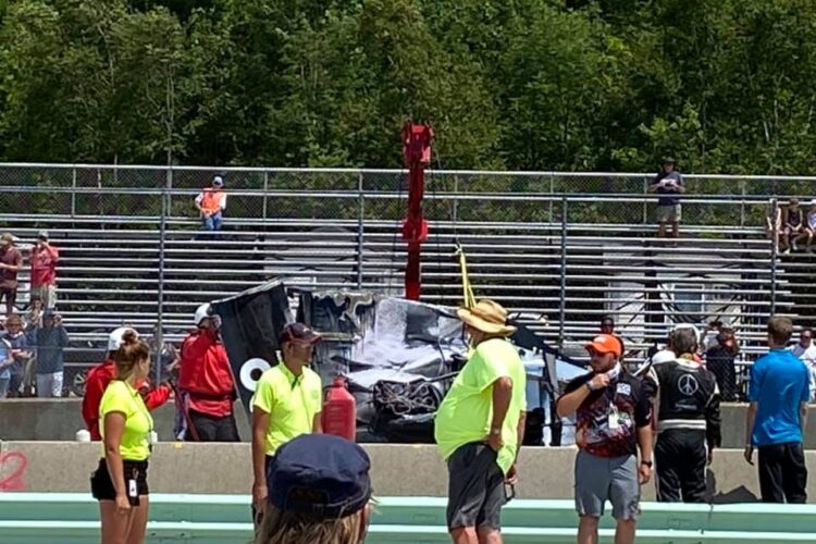 Video: Vintage Race Car Flips at Road America