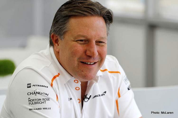 Zak Brown optimistic about McLaren’s chances for 2021 F1 season