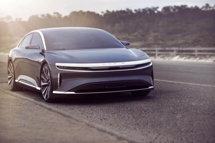 Lucid Air EV to have 517 miles of battery range