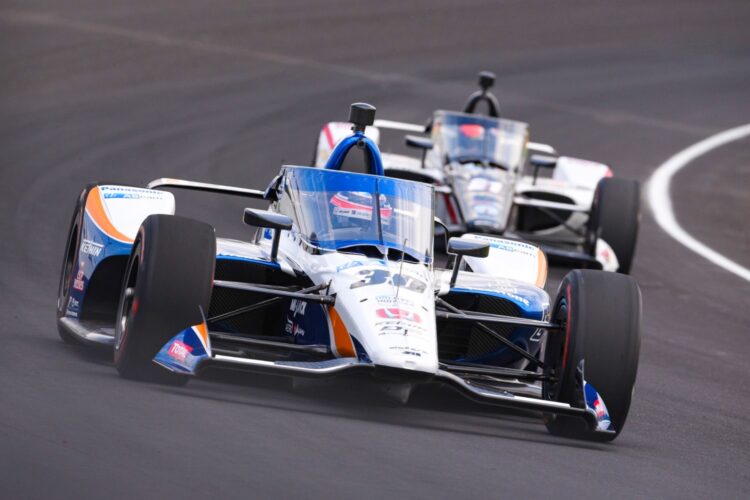Speeds climb on Thursday at Indy