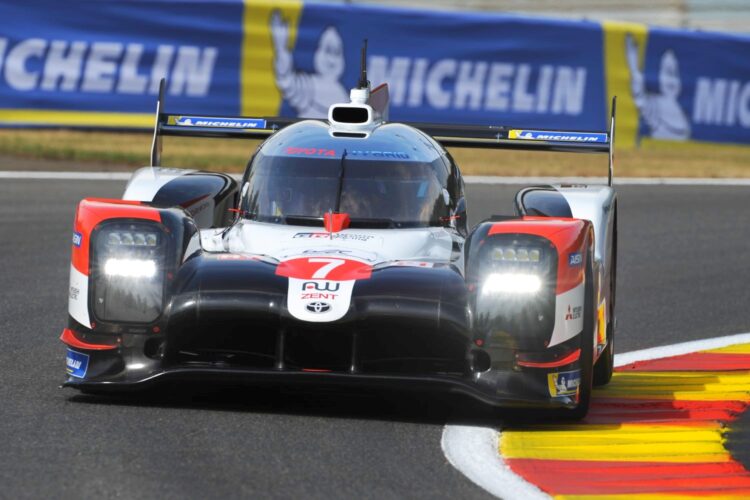 Toyota wins an unpredictable TOTAL 6 Hours of Spa