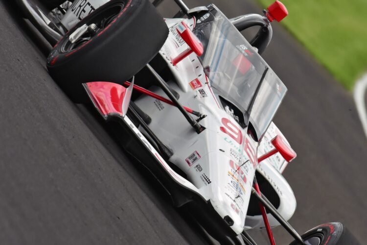 Andretti Honda teammates begin to flex muscle as Indy speeds climb to over 233mph