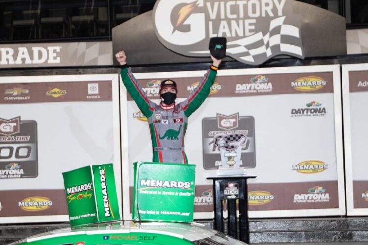 Michael Self Completes Historic Sweep at Daytona