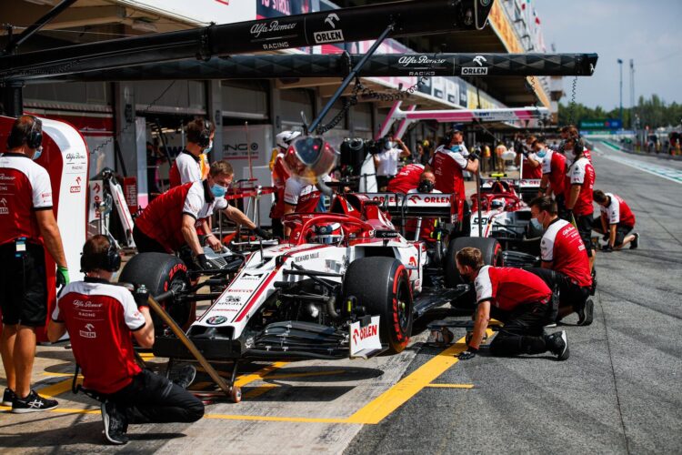 Pre-Belgian GP quarantine ‘not easy’ for Alfa Romeo