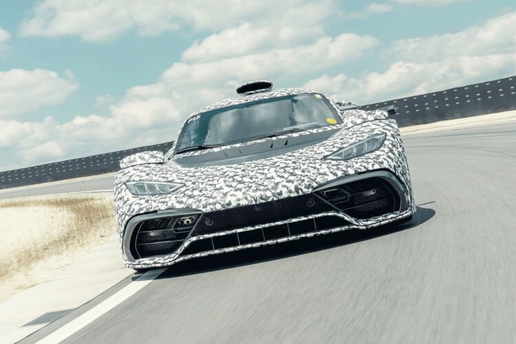 Mercedes-AMG Project ONE: testing reaches an exciting phase