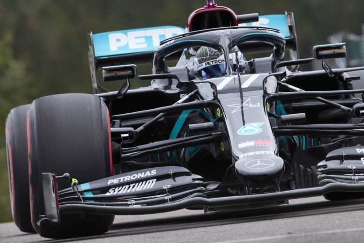 Bottas leads Mercedes 1-2 in opening Italian GP practice