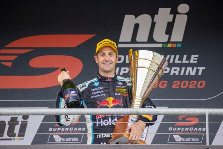 Whincup avoids carnage on opening lap to win in Townsville