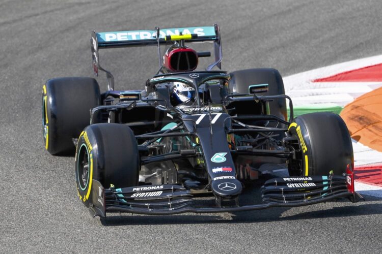 Bottas tops final Italian GP practice