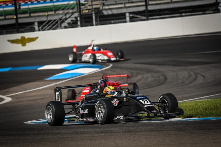 Another Barrichello Climbs To Top Step Of IMS Podium