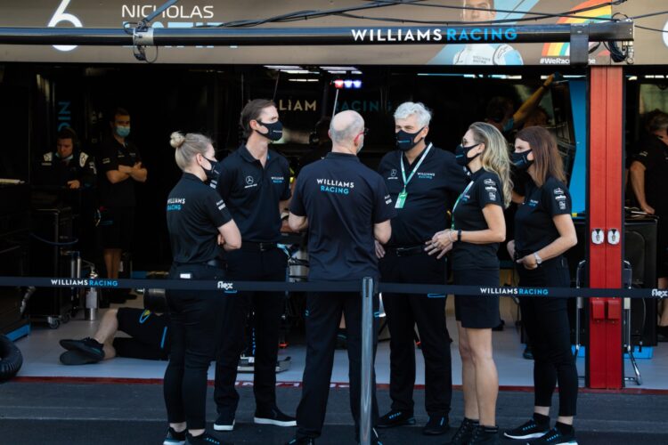 New Williams owners were at Mugello