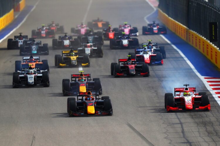 FIA F3 and F2 2021 season provisional calendars revealed