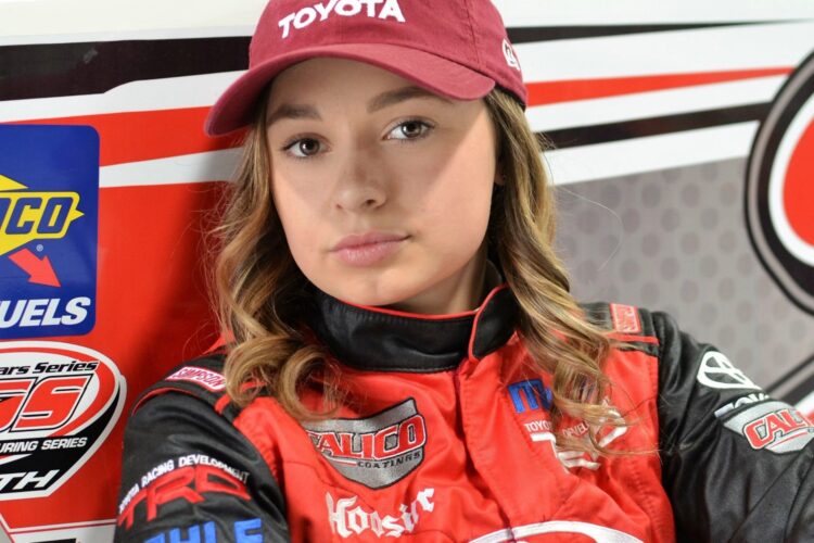 Gracie Trotter becomes first female to win ARCA-sanctioned race