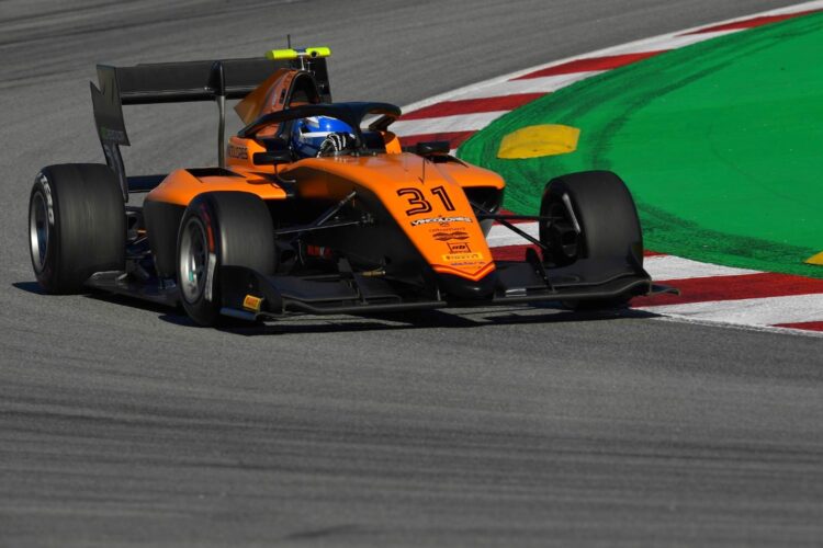 F3: Nannini tops Day 1 of post-season testing in Barcelona