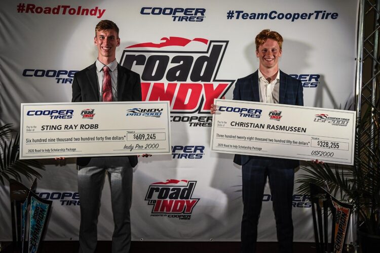 Road to Indy Distributes Over $1M in End of Season Awards