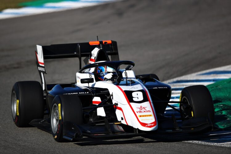 F3: Stanek tops Day 1 of post-season testing, ahead of rookie Leclerc