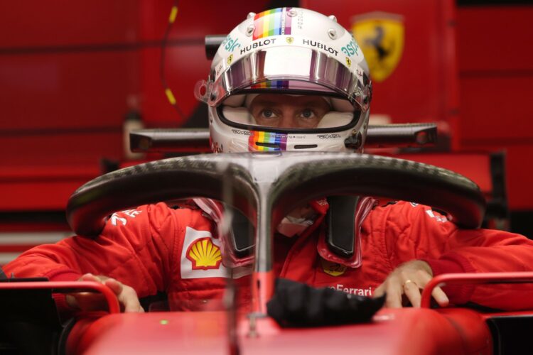 Vettel ‘much more positive’ as Ferrari tenure ends