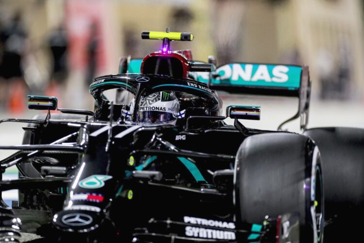 Bottas and Russell give Mercedes 1-2 start for Sakhir GP